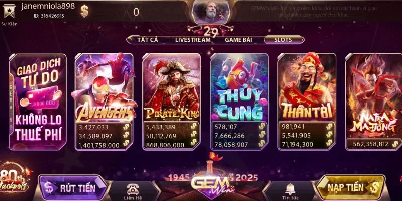 Tổng hợp các ưu điểm của GEMWIN